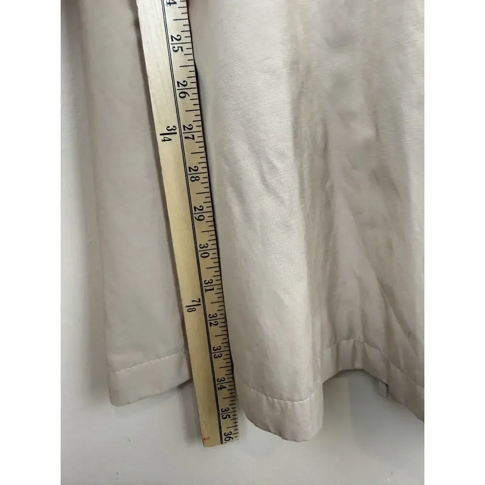 Lauren Ralph Lauren Trench Coat Women’s Size XXS Tan Double Breasted minimalist